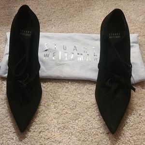Stuart Weitzman Black heel booties